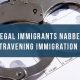 25 illegal immigrants nabbed for contravening immigration act